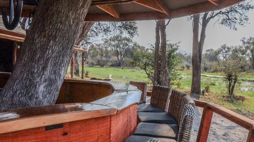 Bar/lounge, Khwai Mokoro Safaris and Campsites in Khwai
