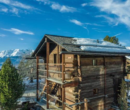Les Mazots du Hameau - Charme Alpin avec Cuisine équipée in Vercorin, Schweiz