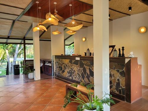 ラチャブリー Cozy Cottage Farm stay Suanphueng 3つ星 シングルルーム ロビー