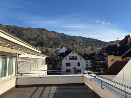ระเบียง/ชานเรือน, Hotel Germania in เบรเกนซ์