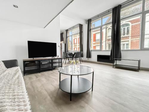 Loft cosy, Canapé-lit & Mezzanine, cœur de Cambrai - Location saisonnière - Cambrai