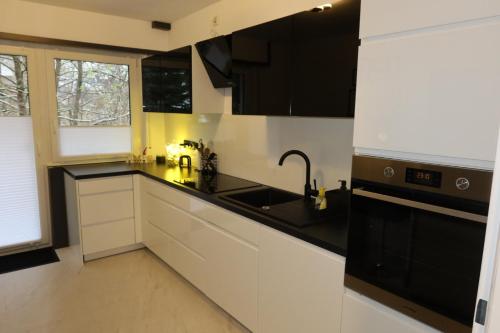 Kitchen, Ferienwohnung Bergfreiheit in Silbach
