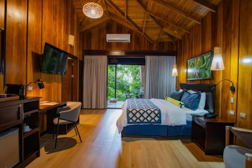 delat sällskapsrum/tv-rum, Hotel Lomas del Volcan in La Fortuna
