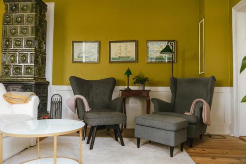 共用Lounge/電視區, Lindegaarden Kollund in 市中心