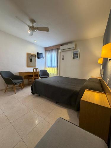 1 double bed