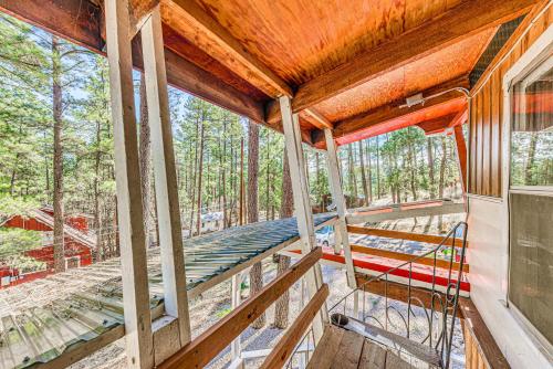Secluded Ruidoso Cabin with Forest Views and Porch! - image 11