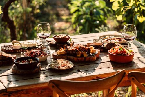 食べ物/飲み物, Alpeta Agrotourism & Winery - Roshnik , Berat in トレヴェラゼル