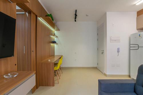 ห้องส่วนกลางสำหรับนั่งเล่น/ดูทีวี, Apto com Garagem e Academia proximo ao Villa Lobos in อัลโต เด ปินเยย์โรส
