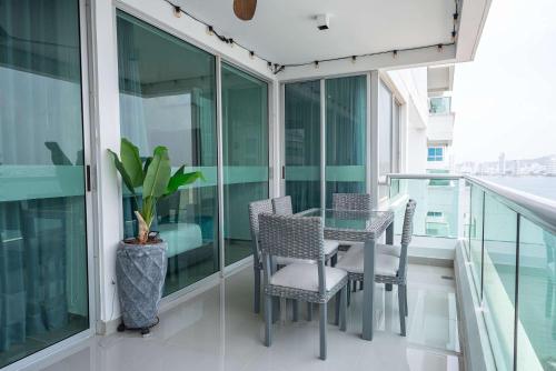 Tres habitaciones - Vista al Mar