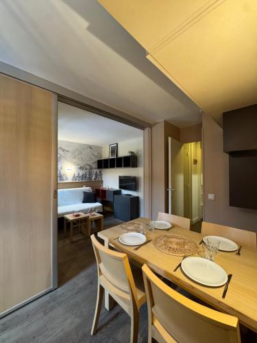 Studio cosy Plagne 1800 - 4pers - Piscine chauffee - Outdoor in La Plagne