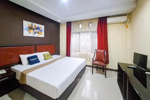 Kamar tidur, Urbanview Hotel Gumilang Puncak in Megamendung