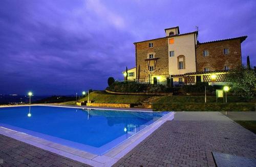 Úszómedence, Castello di Fulignano Ranuccio10 superior apartment in Montefalconi