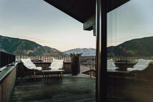 Uitzicht, Margarethenstein Boutique Hotel in Kaprun