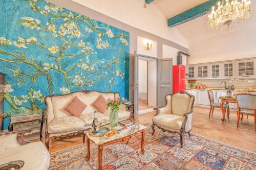 廚房, Villa MonteLandi in 聖焦萬尼達索