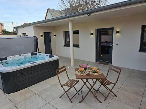 Cœur de Jardin - Spa PRIVE - Jacuzzi - Unique & Cosy - Route des Vins - Location saisonnière - Erstein