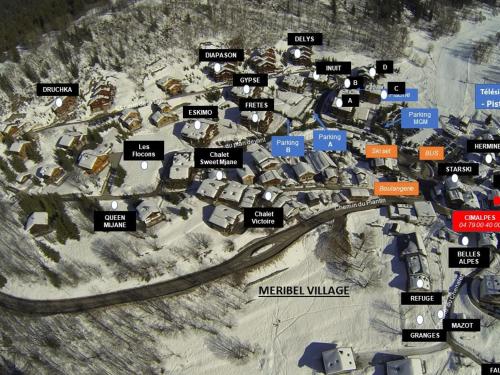 Duplex moderne avec jacuzzi et animaux admis - FR-1-566-2 in Meribel