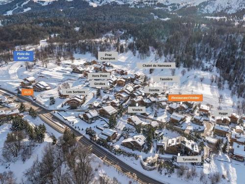Chalet moderne a Meribel, 5 chambres, jacuzzi, proche telecabine - FR-1-566-14 in Le Raffort