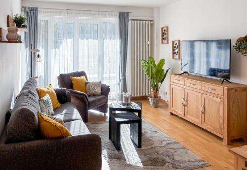  Große Wohnung mitten in St. Moritz am See in St. Moritz