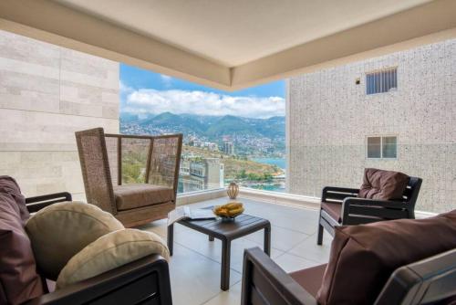 Balcony/terrace, Canvas 2-Bedroom Apt in AquaGate Resort Tabarja in Wata Slam