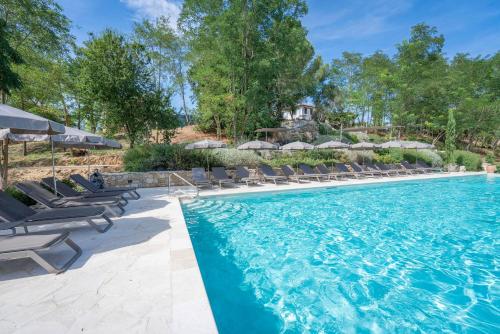 泳池, Pendolino Apartment, Garden, Pool, Montaione, Toscana in 蒙塔伊奧內