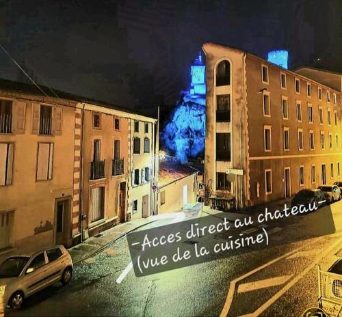 Appartement XXL 120m2 - 10 couchages - 3ch - centre Foix - 2 sdb-2 wc - Parking gratuit à 1 Minute - Location saisonnière - Foix