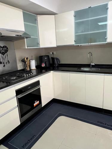 주방, Talborjt Prestige Apartment City Center in 탈보르트