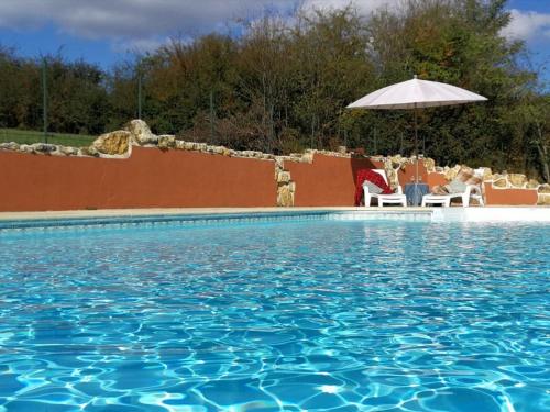 . Ancien moulin avec piscine, terrasse, jardin privatif et petite île - près des étangs de la Brenne - FR-1-591-159