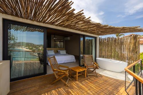 露天浴池, Abracadabra Boutique Hotel in 斯布濟烏斯城中心