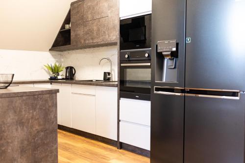 Konyha, Spokojny Apartament u Słodyczki w Kluszkowcach (Spokojny Apartament u Slodyczki w Kluszkowcach) in Czorsztyn