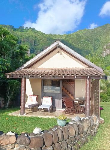 A szálláshely kívülről, La PERLE de MOOREA Fare HONU Bord de Lagon Baie d'OPUNOHU in Piha'ena