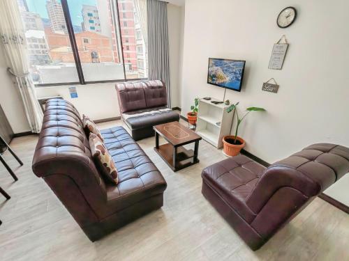 FLOREZ APT6 - Céntrico, acogedor con calefacción, Ла-Пас