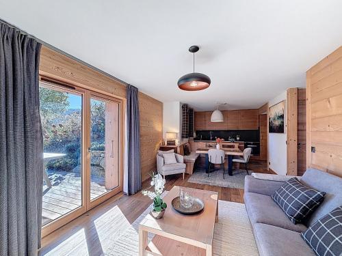 Appartement 4P avec terrasse et vue Mont Blanc - FR-1-560-24 - Location saisonnière - Combloux