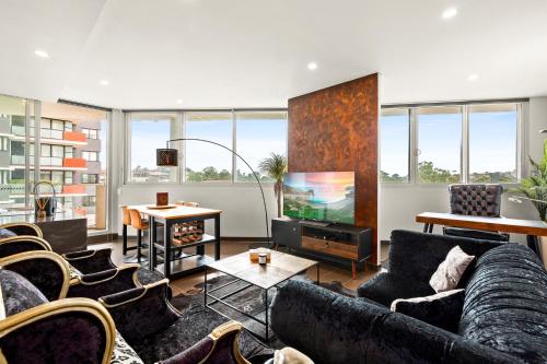 Elegant 1-Bed by Riverside Park & Amenities Sydney 