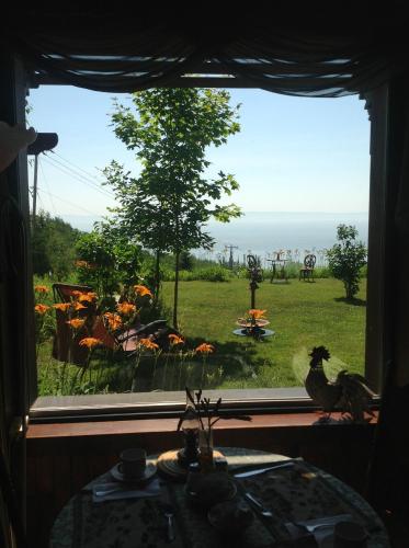 Kilátás, Auberge La Cote d'Or in Petite-Riviere-Saint-Francois (QC)