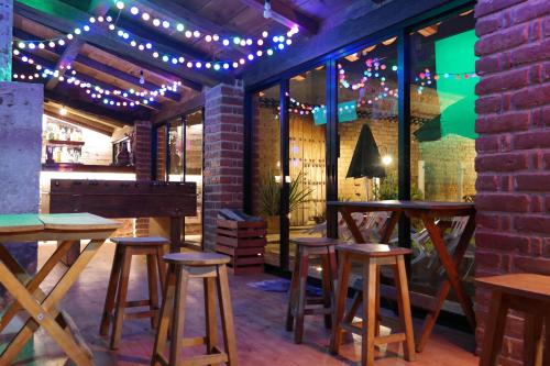 Garden, Puerta Vieja Hostel in San Cristobal De Las Casas