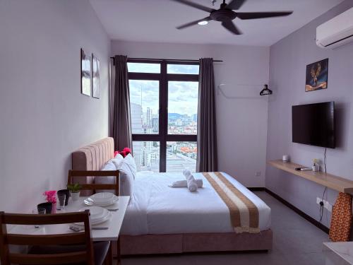 Studio Room with kitchen - City View - LRT - KLCC - KL - Gleneagles 5