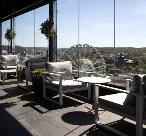 Balcony/terrace, Gothia Towers & Upper House in Gothenburg
