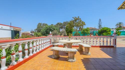 Erkély/terasz, Villa Josara by Ruralidays in San Bartolomé de la Torre