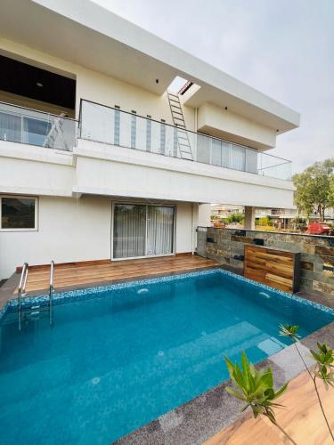 Viesnīcas āriene, Gardenia Villa by Ovi Resort in Malavli