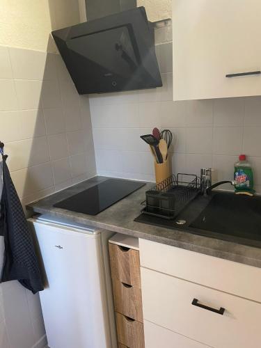 bucătărie, Appartement calme et charmant in Tarbes