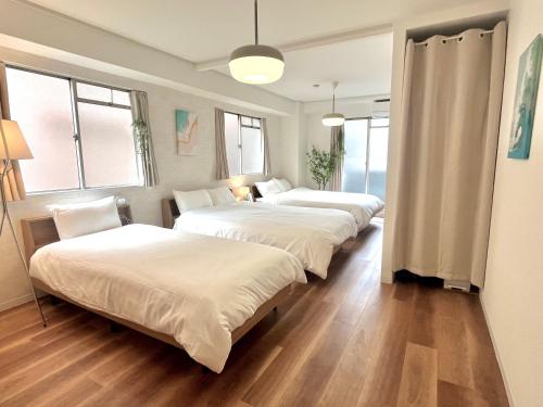 Osaka Shimanouchi BASE 大阪繁華街 道頓堀徒歩4分 女性に人気 Natural Grace Suite for 5