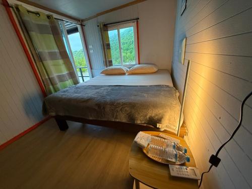 1 double bed