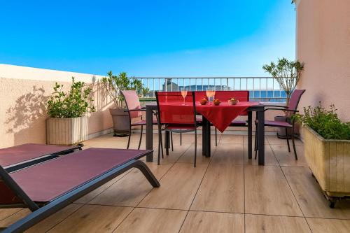 spacieux appartement - vue sur chenal - 6 personnes