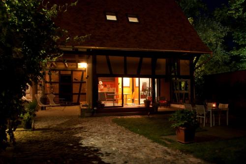 外部景觀, B&B Le Lodge in 布爾甘