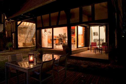 外部景觀, B&B Le Lodge in 布爾甘