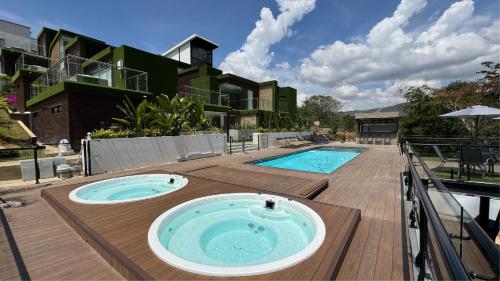 Hot tub, Hotel San Gil House in San Gil