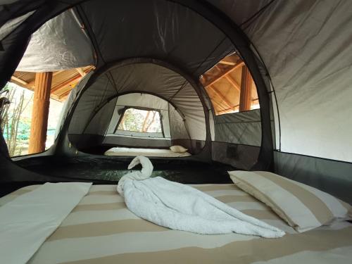 4 twin beds