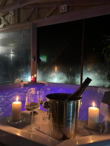 domek z jacuzzi sępopol