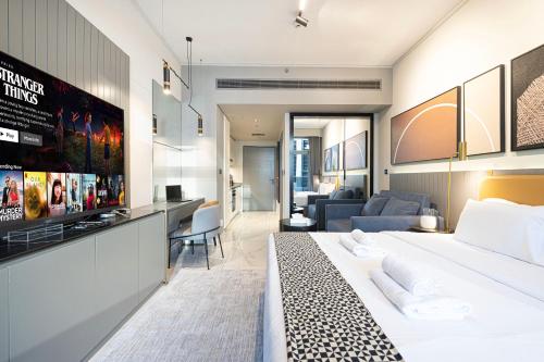 Cosy Studio 7 min walk Burj Khalifa and Dubai Mall, Dubaï