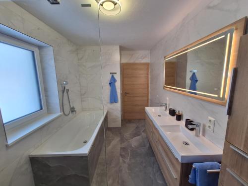 浴室, Ferienwohnung Peham in 戈紹市中心